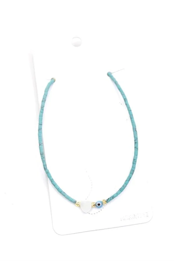 Afgan Boncuk Halhal - Su Yeşili