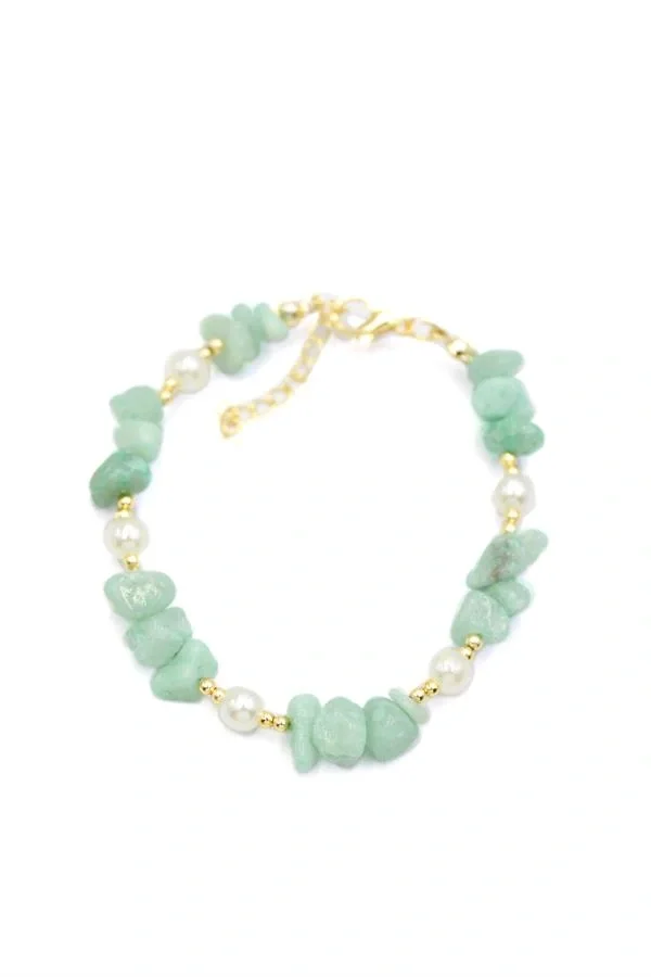 Boncuk Bileklik - Açık Yeşil