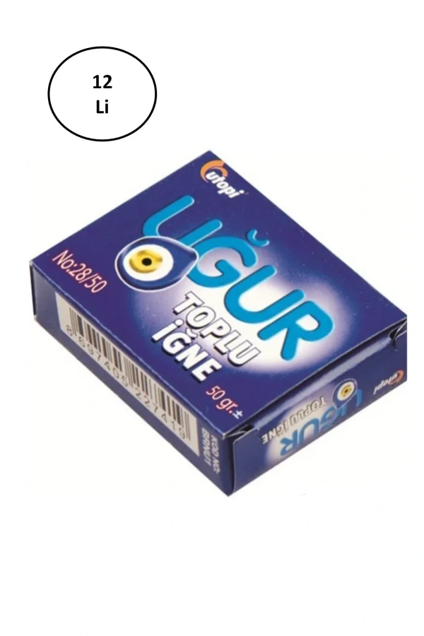 Brons Brnu-2 Uğur Toplu İğne 28/50 Gr 12li