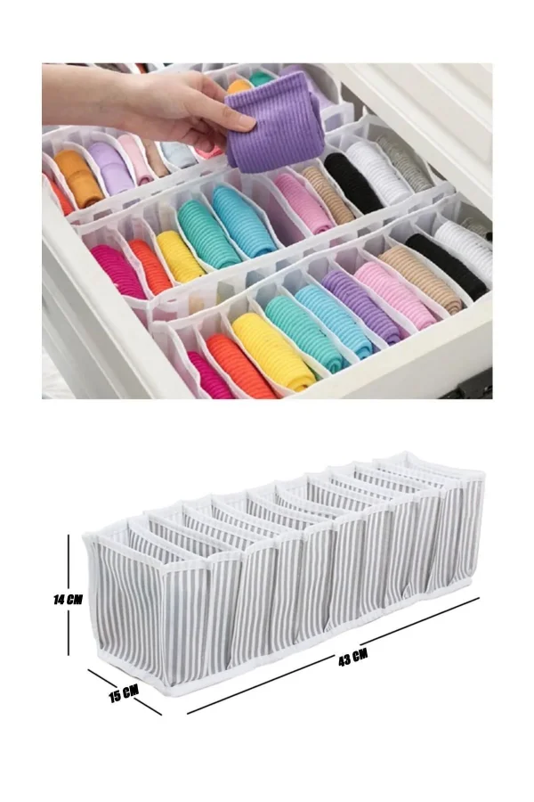 Çekmece Içi Akordiyon Organizer (M) - 15x43x14cm Royaleks-EV355