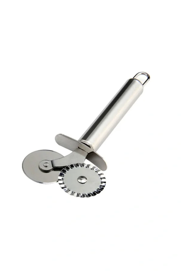 Çelik Hamur Ruleti 2li Pizza Hamur Kesici