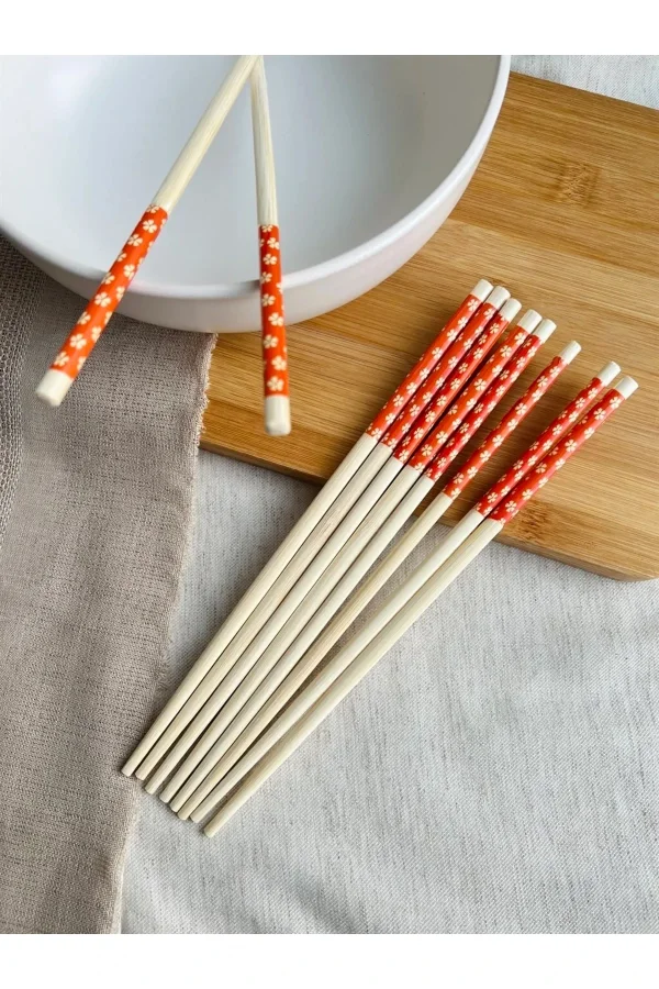 Chopsticks Bambu Yemek Çubuğu 10lu