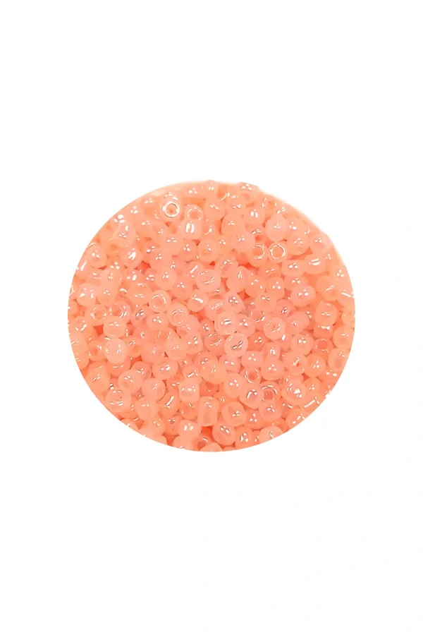 Dökme Cam Kum Boncuk (11/0) 2 mm - 60 Gram -  Pudra - BNC060