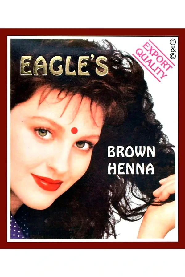 Eagles Orijinal Hint Kınası Saç Boyası Kahverengi - Brown Henna