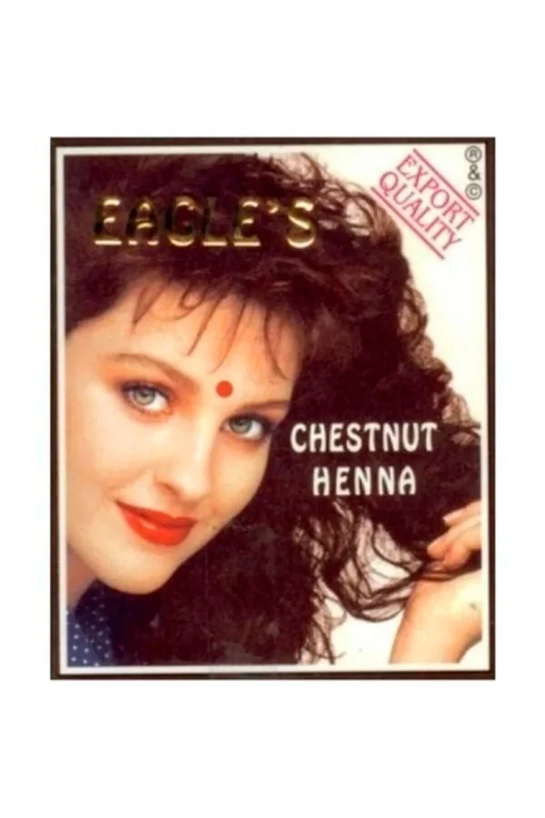 Eagles Orijinal Hint Kınası Saç Boyası Kestane Rengi - Chestnut Henna