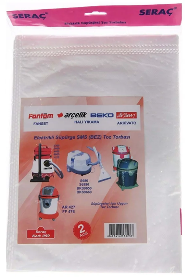 Elektrikli Süpürge Toz Torbası Fantom 3lü Royaleks-68789