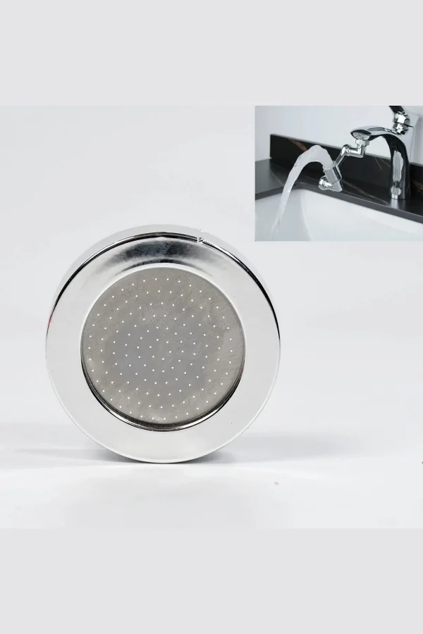 Filtreli Mutfak Banyo Musluk Başlığı 180 Derece Dönebilen Fonksiyonel Evrensel Büyük Boy