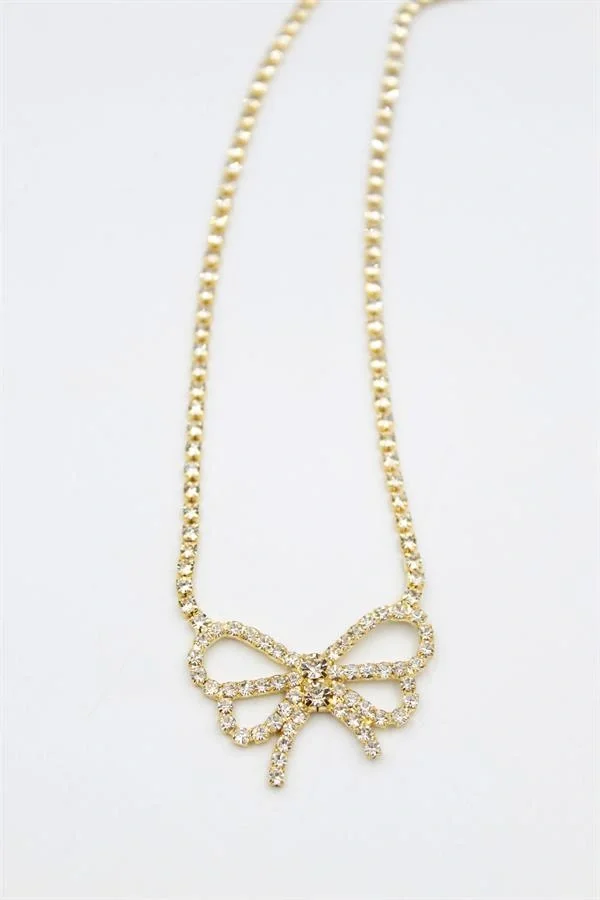 Fiyonk Kolye - Altın