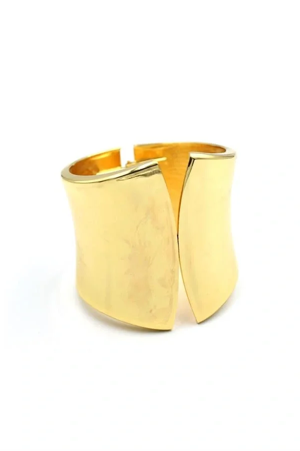 Kelepçe Bilezik - Altın