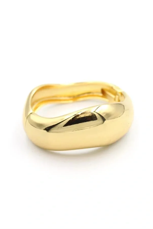 Kelepçe Bilezik - Altın