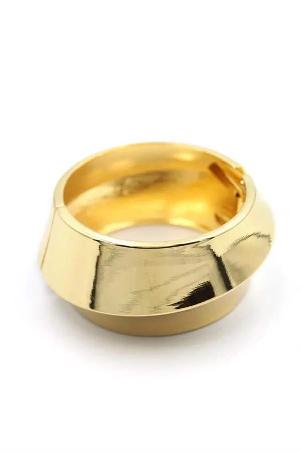 Kelepçe Bilezik - Altın