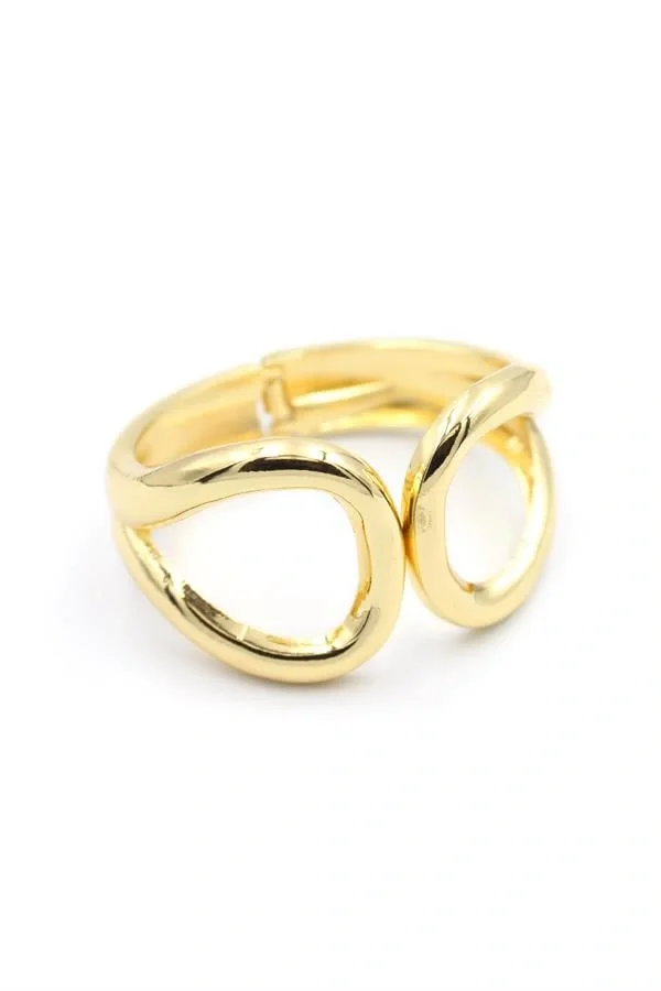 Kelepçe Bilezik - Altın