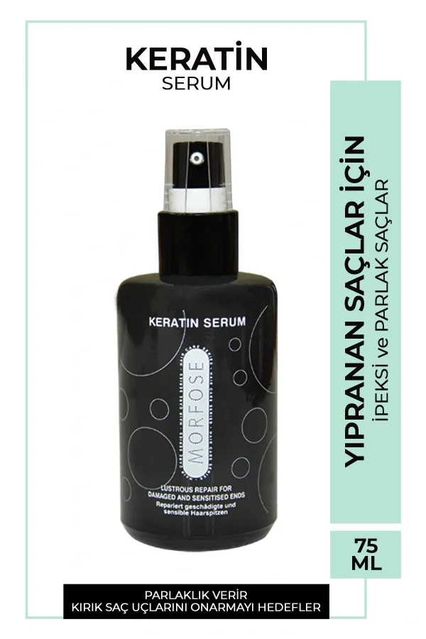 Keratin Saç Serumu 75 ML - Yıpranmış Saçlar için - mrfs