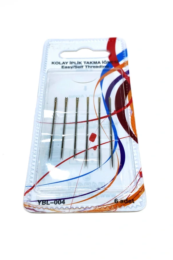 Kolay İplik Takma İğnesi 6lı set