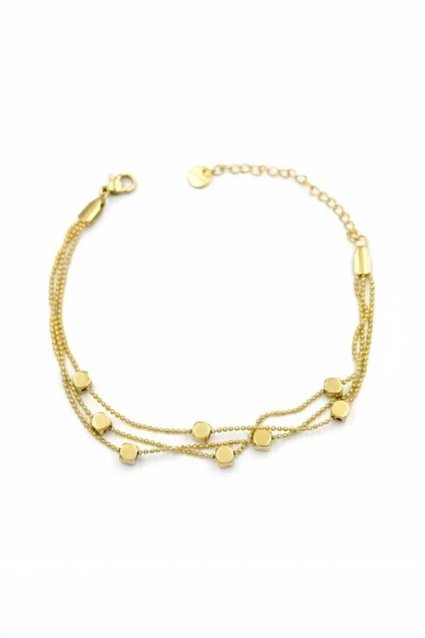 Küp Bileklik - Altın