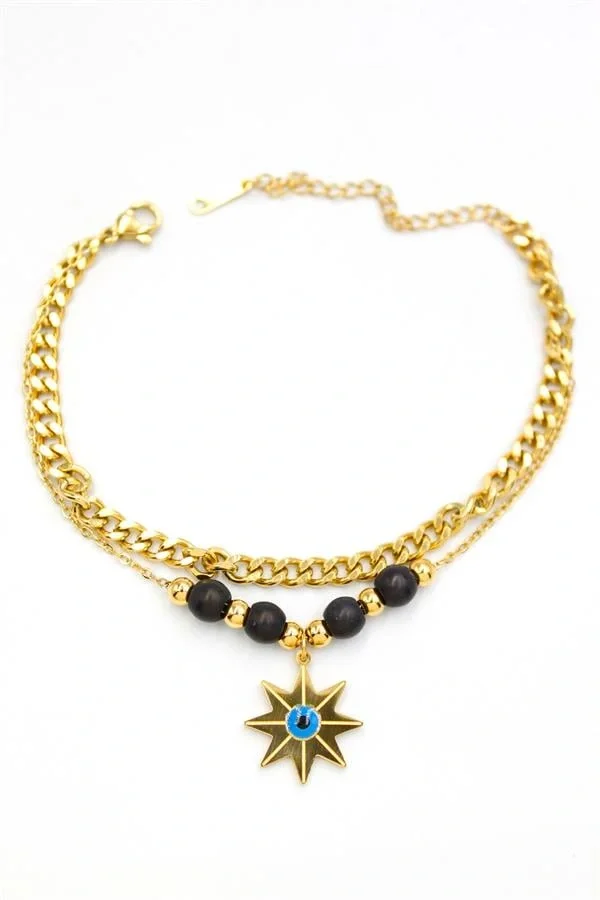 Kutup Yıldızı Bileklik - Altın