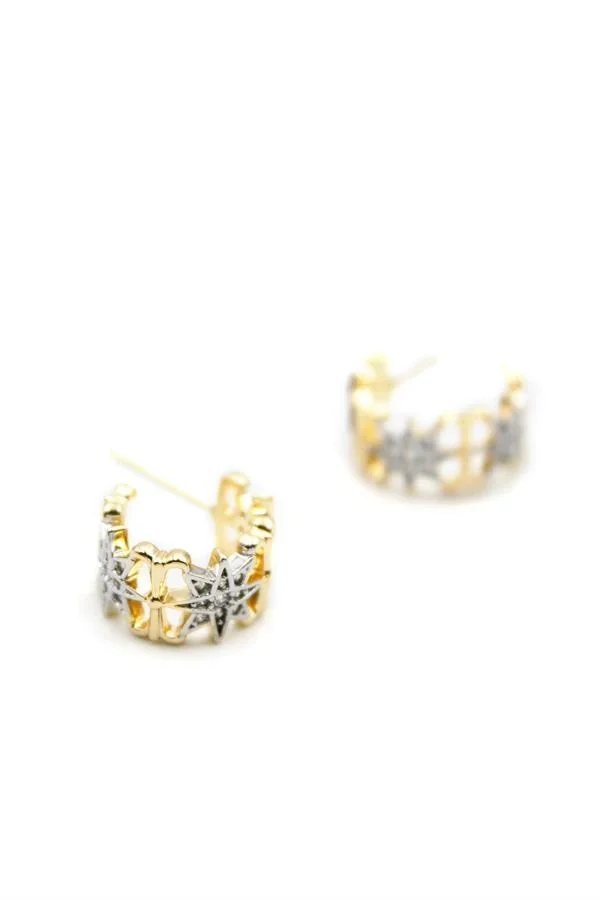 Kutup Yıldızı Küpe - ÇOK RENKLİ