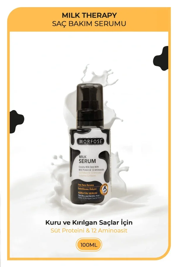 Milk Therapy Kremsi Saç Serum 100 ML - Onarıcı Bakım - mrfs