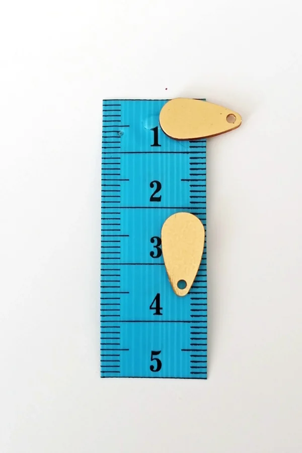 Oya Abiye Bileklik Kolye Pleksi Metalik Plastik Pul Altın Renk 24 gram 150 adet - BNC544