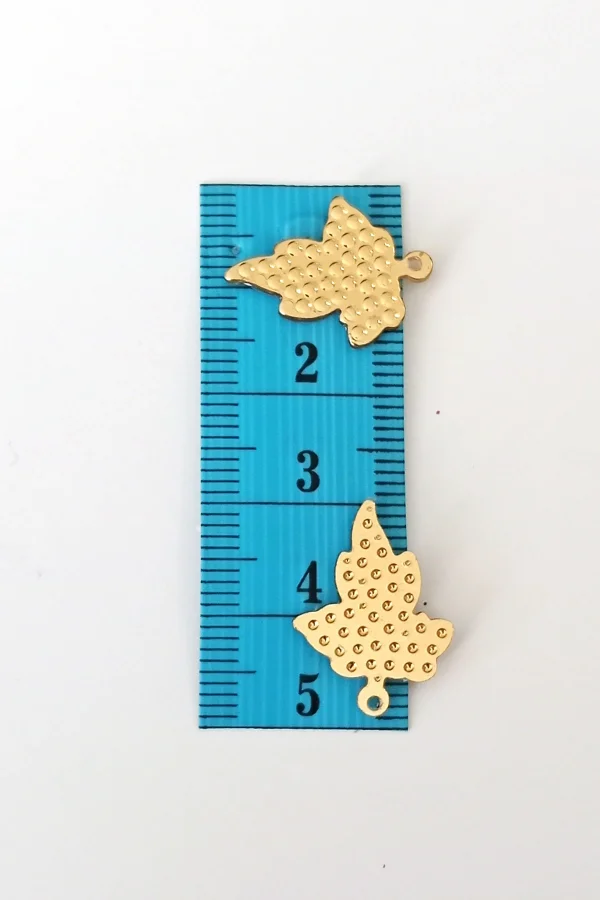 Oya Abiye Bileklik Kolye Pleksi Metalik Plastik Pul Altın Renk 24 gram 150 adet - BNC549