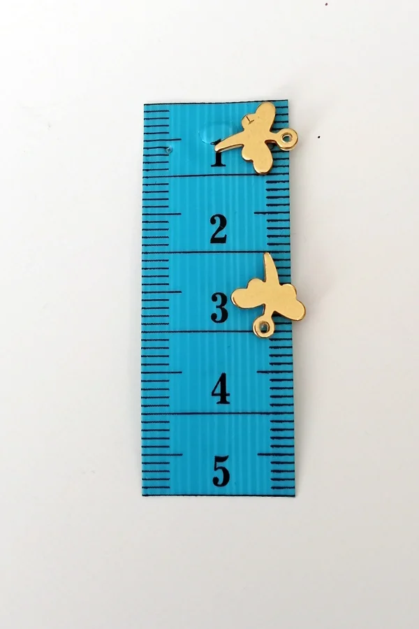 Oya Abiye Bileklik Kolye Pleksi Metalik Plastik Pul Altın Renk 24 gram 270 adet - BNC555