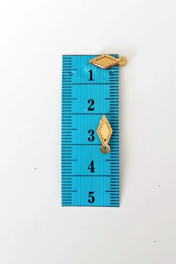 Oya Abiye Bileklik Kolye Pleksi Metalik Plastik Pul Altın Renk 24 gram 300 adet - BNC550