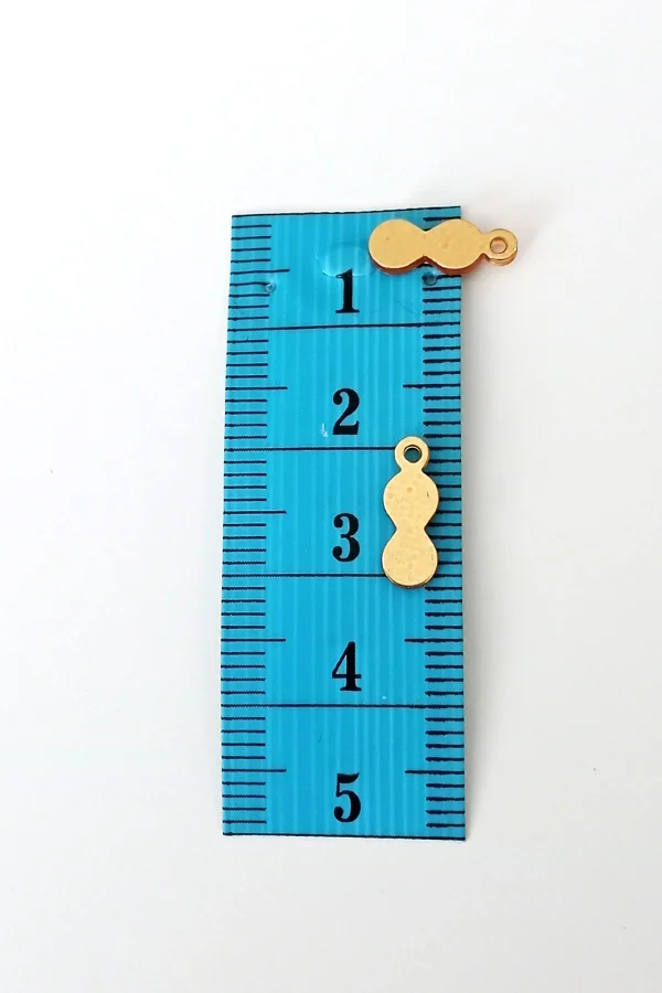 Oya Abiye Bileklik Kolye Pleksi Metalik Plastik Pul Altın Renk 24 gram 300 adet - BNC552