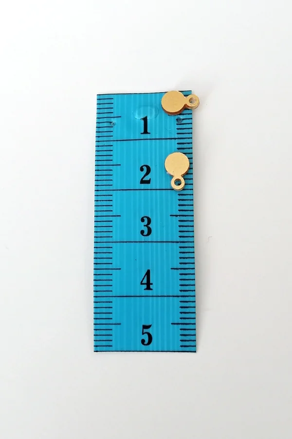 Oya Abiye Bileklik Kolye Pleksi Metalik Plastik Pul Altın Renk 24 gram 450 adet - BNC557