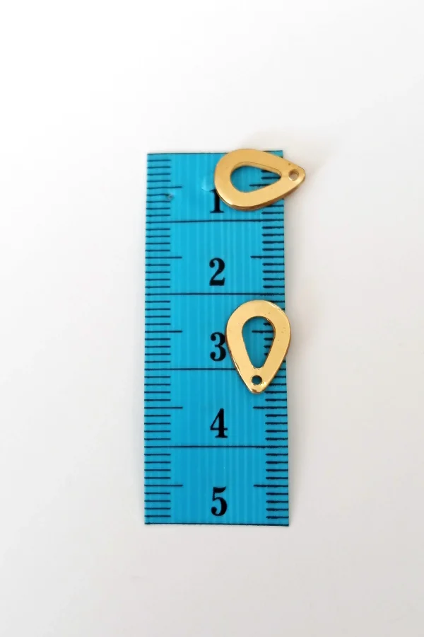 Oya Abiye Bileklik Kolye Pleksi Metalik Plastik Pul Altın Renk 24 gram 90 adet - BNC556