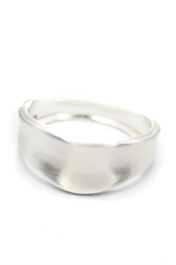 Plaka Bilezik - Gümüş