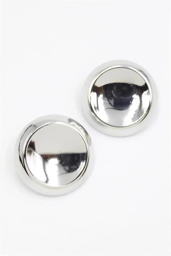 Plaka Küpe - Gümüş