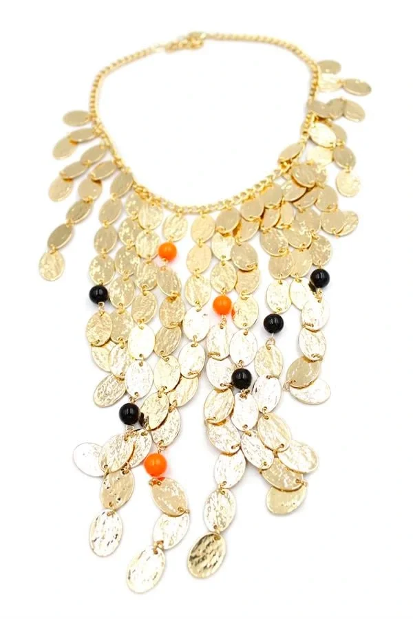 Pullu Kolye - Altın