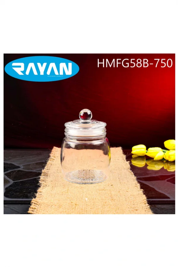 Rayan Cam Kavanoz HMFG58B-750
