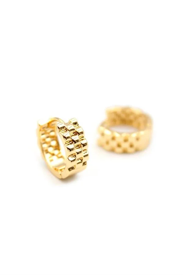 RL Halka Küpe - Altın