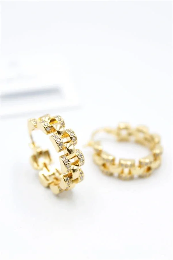 RL Halka Küpe - Altın