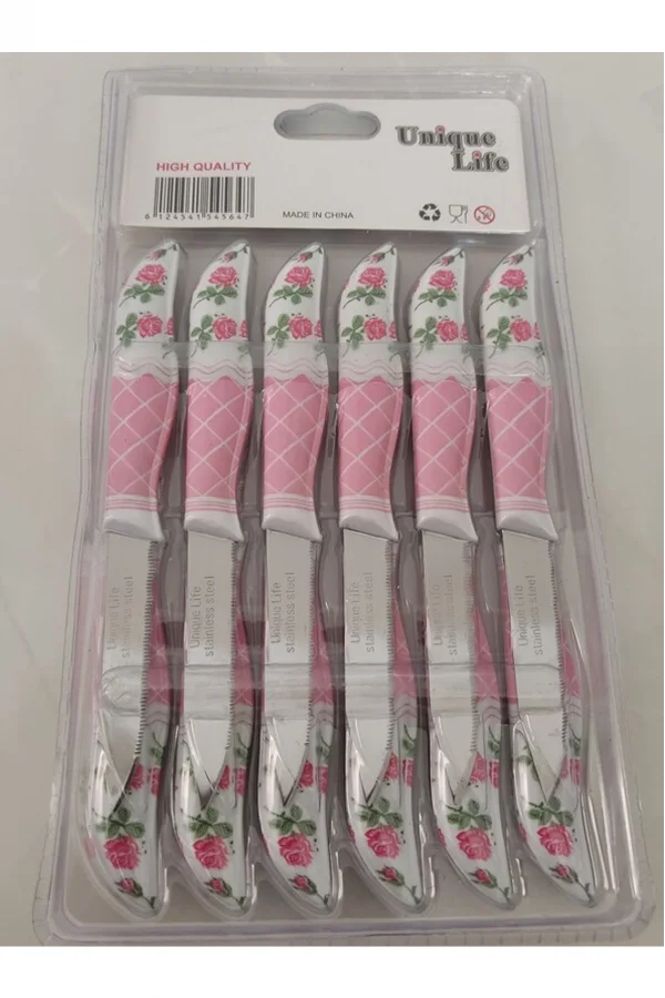 Salkım 12li Perçimli Meyve Bıçağı Royaleks-69429