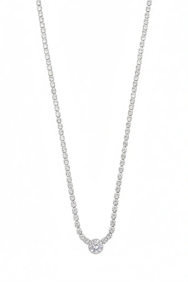 Su Yolu Kolye - Gümüş