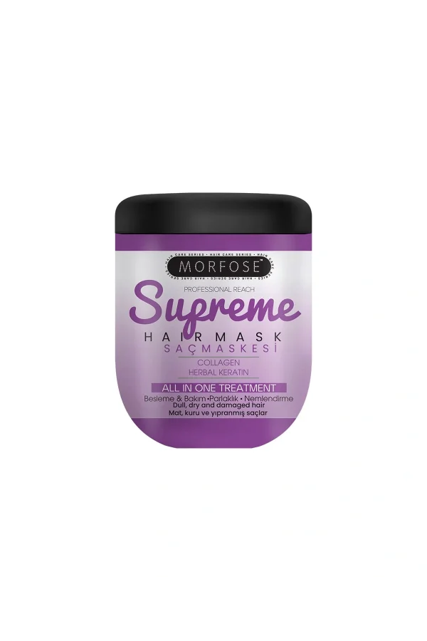 Supreme Saç Maskesi 500 ML - Mat ve Kuru Saçlar İçin - mrfs