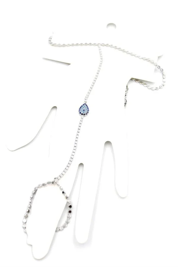 Taşlı Nazar Şahmeran - Gümüş