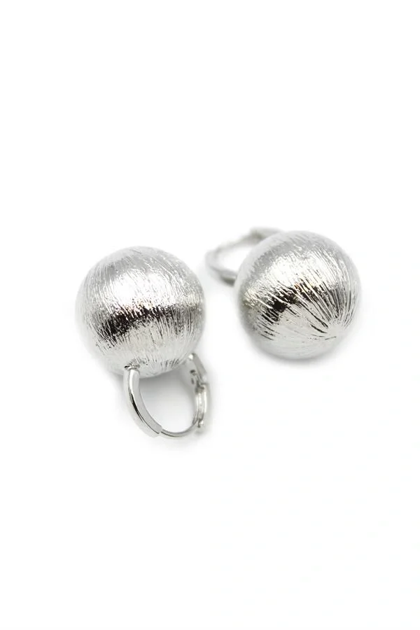 Top Küpe - Gümüş