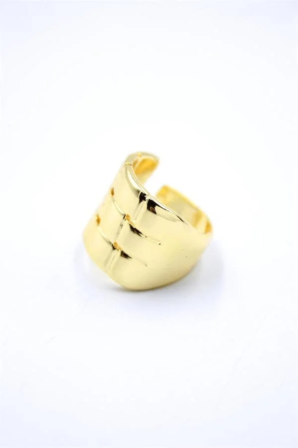 Üç Halkalı Yüzük - Altın