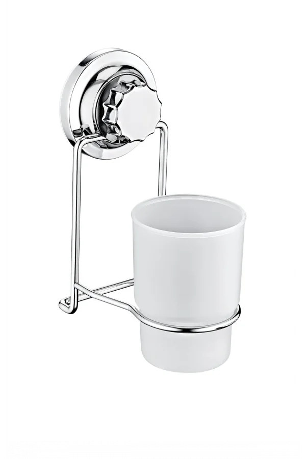 Vakumlu Diş Fırçalık Krom Royaleks-VK-711