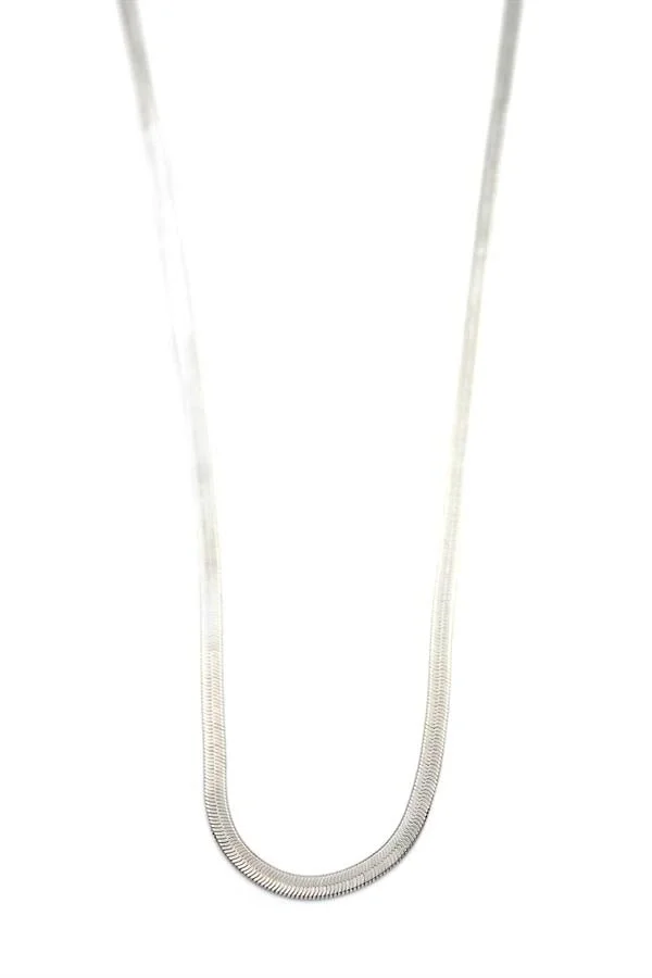 Xuping İtalyan Zincir Kolye-60cm - Gümüş