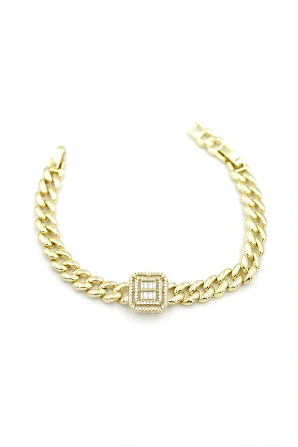 Xuping Vip Bileklik - 14K Altın