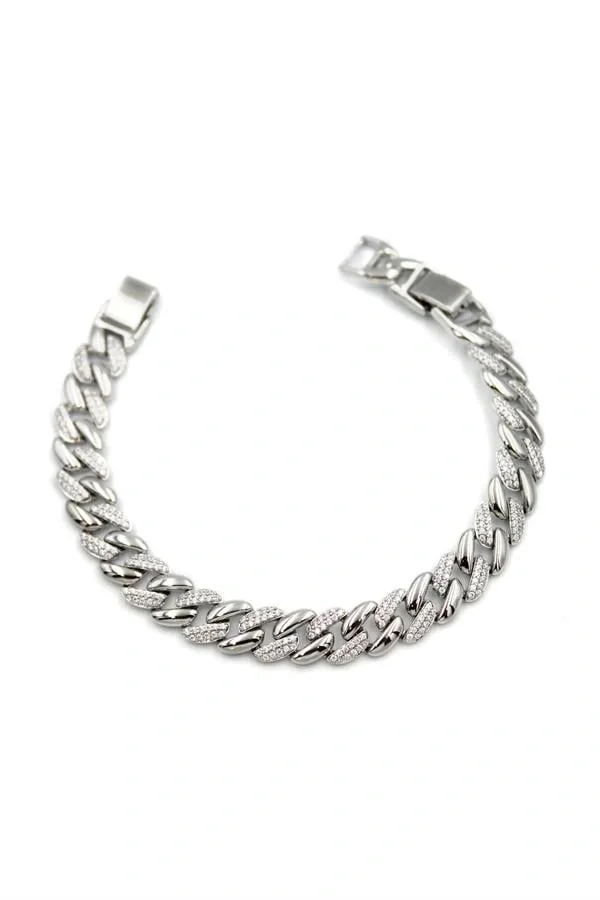 Xuping Vip Bileklik - Gümüş