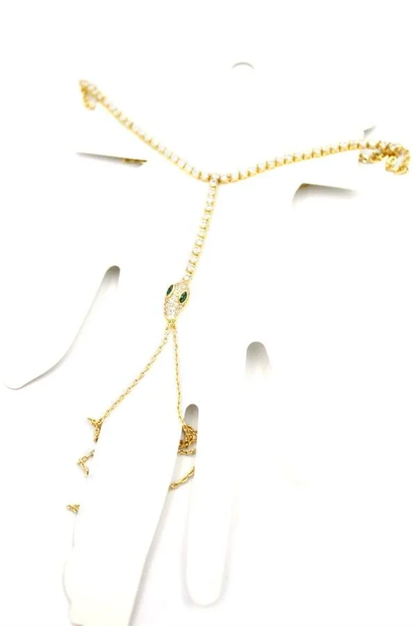 Yılan Ayak Şahmeran - Altın