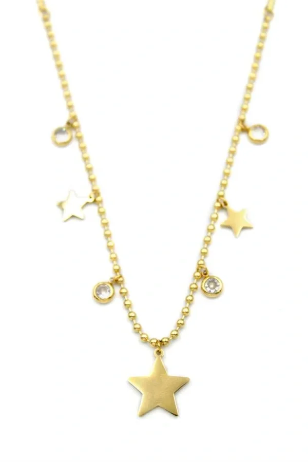 Yıldız Kolye - Altın