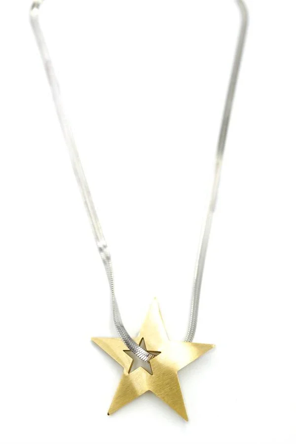 Yıldız Kolye - Altın