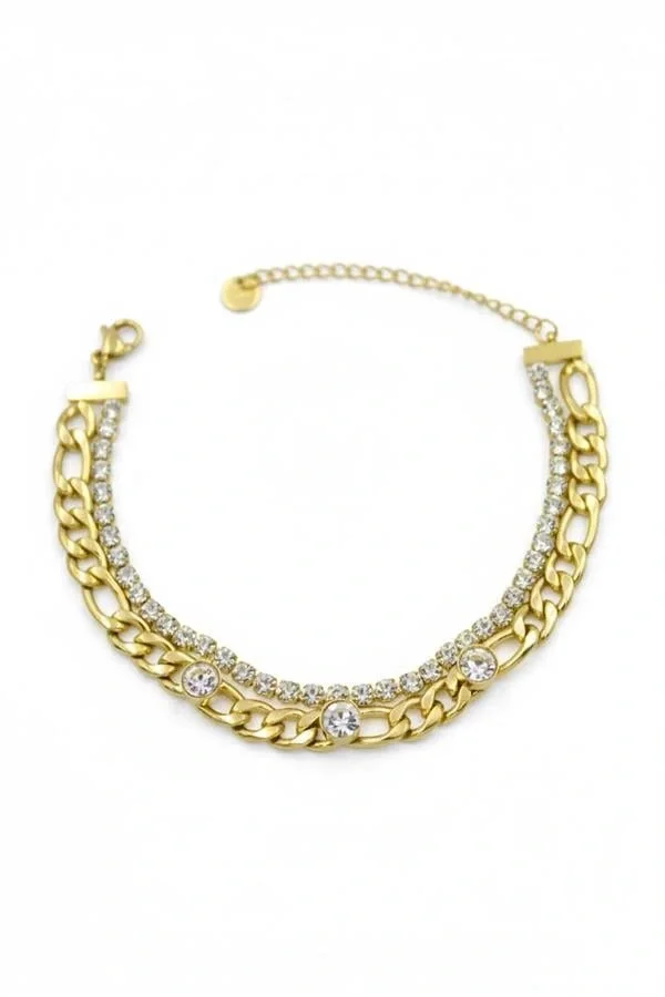 Zincir Bileklik - Altın