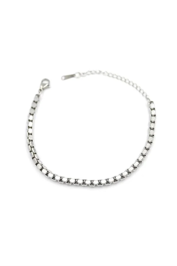 Zincir Bileklik - Gümüş